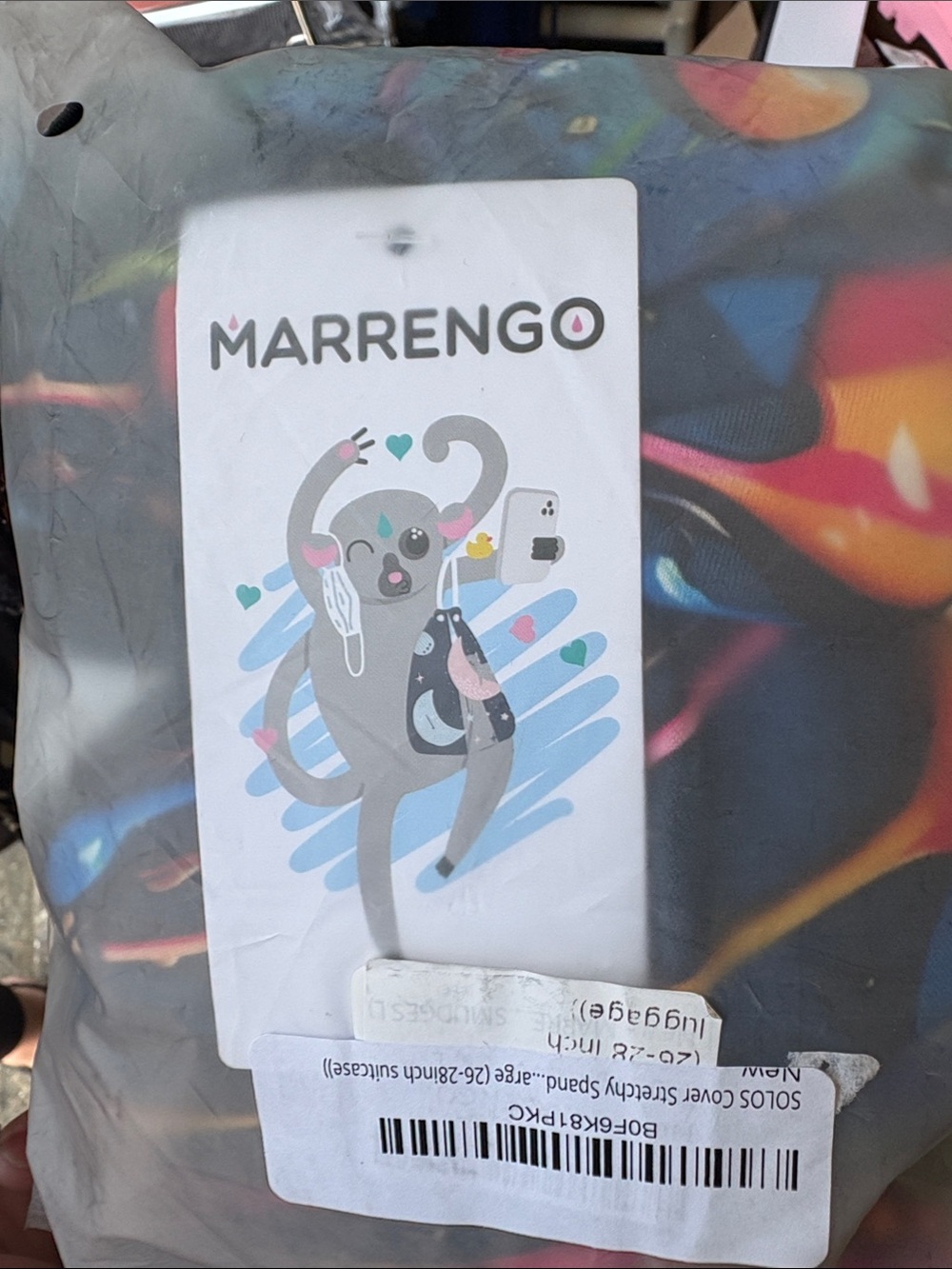 Marrengo Colorful Abstract Print Cover